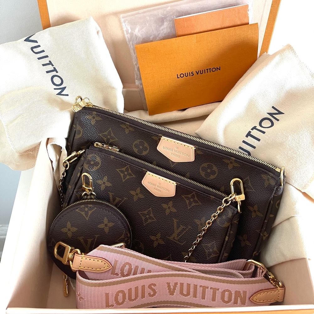 Authentic Louis Vuitton pink Pochette - Picture 6 of 17
